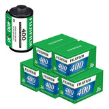 Kit 5 Filmes 35mm Colorido Fujifilm 36 Exposições Iso 400