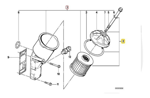 Filtro De Aceite Bmw 727300 M40 M42 M43 318i 316i Foto 2