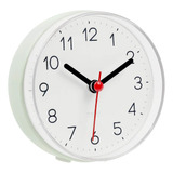 Mooas 2way - Reloj De Bano Silencioso E Impermeable, Reloj D