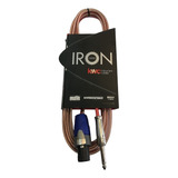Cable Para Caja Speakon-plug Kwc Iron 400 De 3 Metros