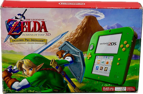 Nintendo 2ds Ocarina Of Time - Edição Limitada Link