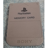 Memory Card Para Video Juego Play Station One Orig  (de Uso)