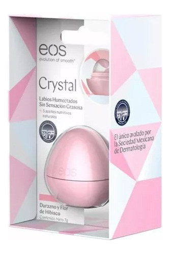 Bálsamo Labial Eos Crystal Labial Hidratante