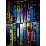 Disney Vhs Cenicienta Dumbo Bella Durmiente Sirenita Rey Leo