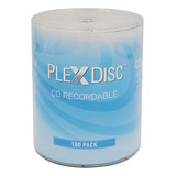 Plexdisc Cd-r 700mb 52x - Hub De Inyeccin De Tinta Blanca Im