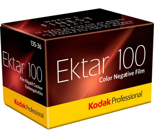 Kodak Rollo Professional Ektar 100asas 35mm 36 Fotos  