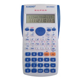 Calculadora Cientifica Kd-350 Msc Azul, Pantalla De 2 Líneas