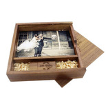 Memoria Usb 32gb Personalizada Con Caja De Madera Fotografia