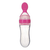 Cuchara Squeeze Feeder Nuby Rosa