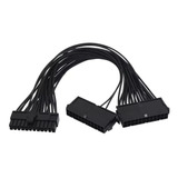 Minería Cable Adaptador 2 Fuentes (no Add2psu) 24pin Psu