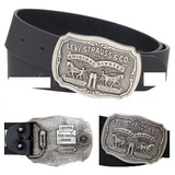 Cinturon Levis Leather Belt Mens 40mm - A Pedido_exkarg