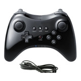 Controle Pro Preto Compatível E Exclusivo Para Wii U C52p