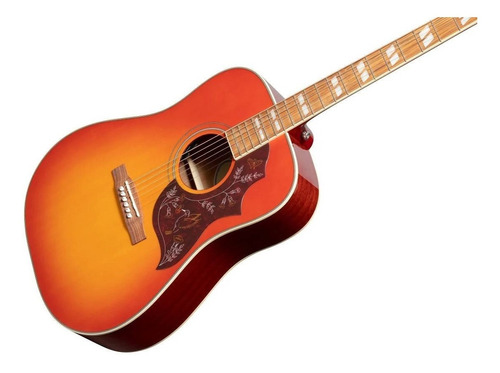 Guitarra Acústica EpiPhone Hummingbird Pro Faded Cherry