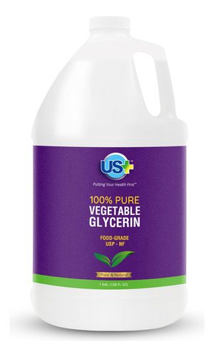 Us+ Glicerina Vegetal 100% Pura, Farmaceutica Y De Grado Ali