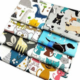 8pcs Animales Lindos Cuartos De Grasa Haces De Tela Per...