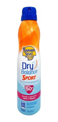 Protetor Solar Dry Balance Sport Fps 50 Spray Sol Piscina 