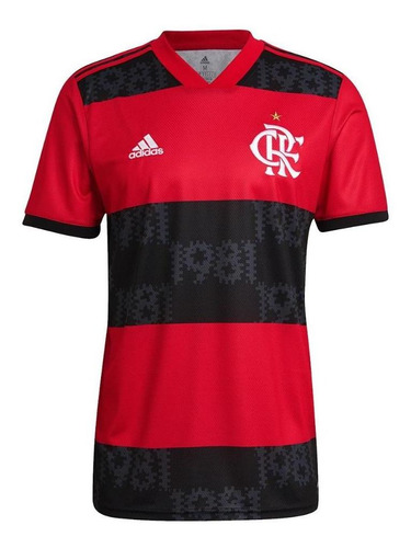 Camisa Flamengo I 21/22 S/n° Torcedor adidas Masculina