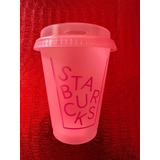 Vaso Starbucks Reusable Importado De Japon Rosa