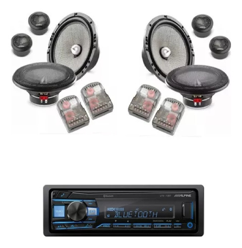 Paquete 2 Set De Medios Access 165as+autoestereo Ute-73bt 