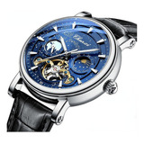 Relojes De Piel Chenxi Tourbillon Moon Phase