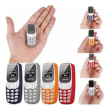 Mini Teléfono Telcel Con Doble Chip Negro Para Cambio De Voz