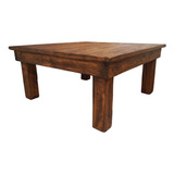 Mesa Ratona Rustica Madera Reciclada 1x1