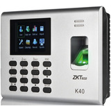 Zk K40 Ctrl De Acceso Y Asistencia Simple 1000 Huellas Tcpip