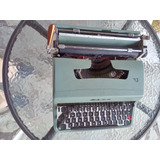Maquina De Escribir Portatil Usada Olivetti Lettera 32 C/est