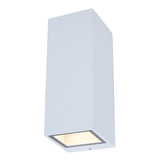 Lampara Luz Bidireccional, Para Muro, 9270-gu10/bl, Calux Color Blanco