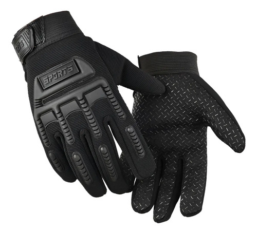 Guantes Tácticos De Dedo Completo Para Bicicletas Infantiles