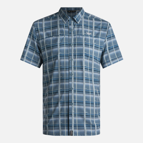 Camisa Hombre Wallace Short Sleeve Q-dry Print Verde Lippi