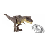 Figura De Acción  Tiranosaurio Rex Stomp 'n Escape Gwd67 De Mattel