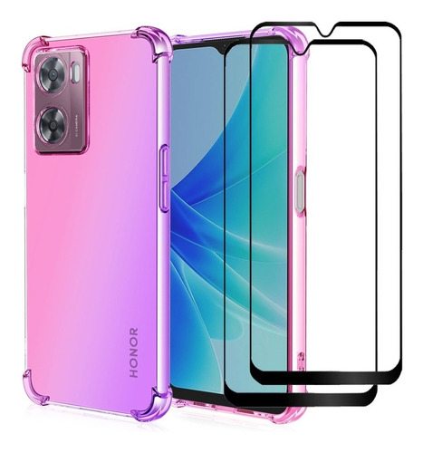 Funda For Oppo A57 4g/oppo A77 4g+2 Tempered Protector