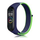 Pulseira De Nylon Para Xiaomi Mi Band 4 + Película