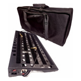Pedalboard 52x25cm+elétrica Comp+jack Inout+bag Semi Case