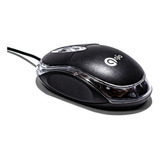 Mouse Óptico Usb Gio M22 Laptop Pc Hp Macbook Mini Color Negro
