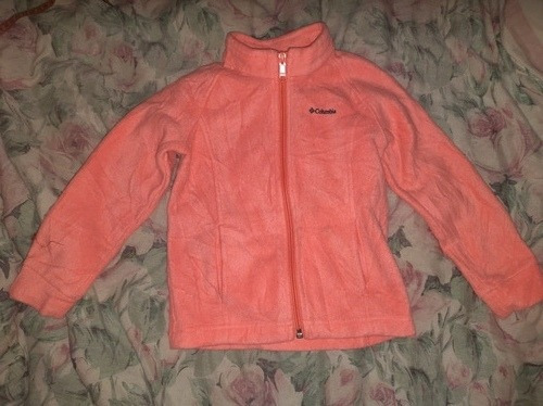 Campera De Polar Columbia Talle 4 Niña