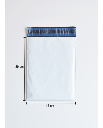 25 Saco Plástico De Segurança P/ Envio 15x20 Com Bolha