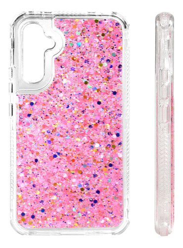 Funda Para Motorola Uso Rudo 3 En 1 Mujer Luminoso Brillante