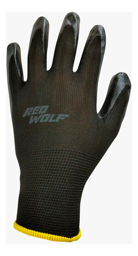 Guantes Redwolf Nylon Multiflex Palma De Nitrilo, 36 Pares