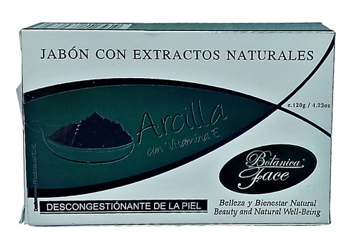 Jabon De Arcilla X 120g Botanic - g a $79