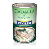 Caballa Al Natural Puglisi Lata 380 Grs X 24 Unidades 