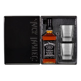 Jack Daniels N7 + 2 Vasos Originales, Estuche Metálico