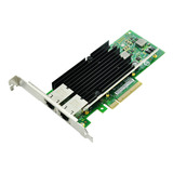 2 Tarjetas Nic X540-t2 De Alto Rendimiento Con Chipset X540