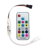 Controlador Sp104e Mini Rf 17 Teclas Para Tira De Led Pixel