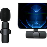 Microfono Lavalier Inalambrico Para iPhone iPad - Solapa
