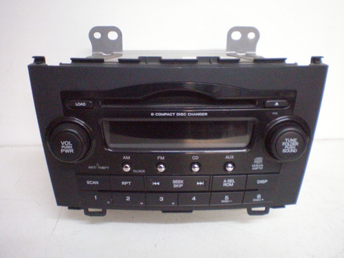 Estereo Radio Cd Mp3 Honda Crv 2006 A 2012 Original