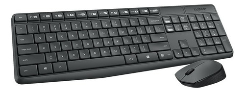 Logitech Mk235, Combo Inalámbrico Teclado Multimedia Y Mouse