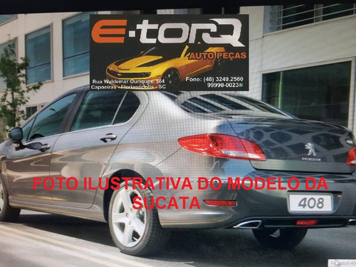 SUCATA PEGEOT 408 ALURE SEDAN 2.016V AUTOMÁTICO 2013 COMPLET