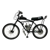 Bicicleta Motorizada 100cc Coroa 52 Banco Xr Rocket Cor Pret